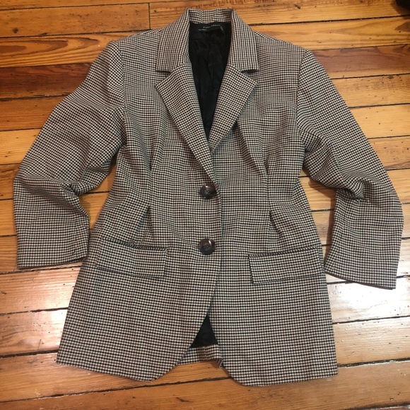 Zara Jackets & Blazers - Zara Houndstooth Blazer Zara Jackets & Blazers - Zara Houndstooth Blazer